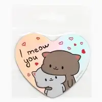 Магнит на холодильник &laquo;Коты&raquo;, голография, 7&times;6 см