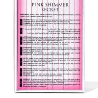 Парфюмерная вода женская Pink Shimmer Secret (по мотивам Victoria Secret Bombshell), 100 мл
