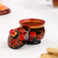 Набор специй &laquo;Земляничка&raquo;, средний, 15&times;15&times;6 см, хохлома