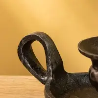 Подсвечник "Ретро серия Лондон" алюминий 21х10х6 см