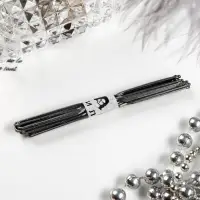 Шпилька для волос &laquo;Классика&raquo;, набор 10 шт., 8 см, чёрная