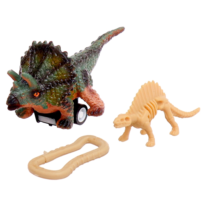 Игрушка-сюрприз &laquo;Диночереп&raquo;, инерционная машинка, 12 видов