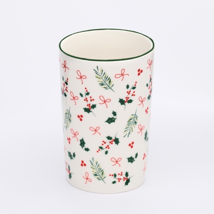 Новый год. Кружка &laquo;Зимние узоры&raquo;, 385 мл