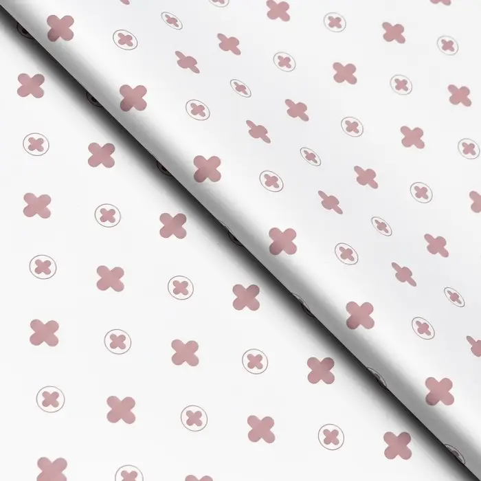 Пленка для цветов матовая, "Счастье", 57х57см, розовый