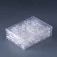 Декор для творчества стекло "Баночка с пробкой с петелькой", 1,5мл набор100шт 2,2х1,1х1,1см