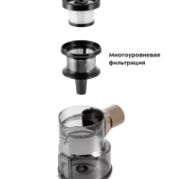 Вертикальный пылесос беспроводной КТ-5252 - 250 Вт