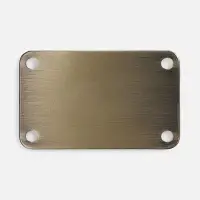 Шильдик металлический Furo, бронзовый