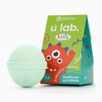 Детский бурлящий шар &laquo;Монстрики&raquo;, аромат лаймовая печенька 40 г, URAL LAB