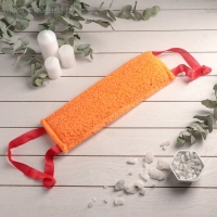 Губка для тела жёсткая &laquo;Банный скраб&raquo;, 37&times;12 см, МИКС