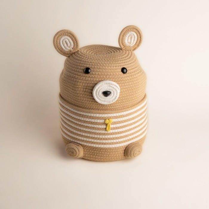 Корзина для хранения плетёная ручной работы SL Home, 25&times;26&times;41 см