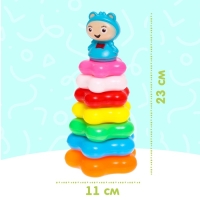 Пирамидка &laquo;Карапуз&raquo;, 7 колец