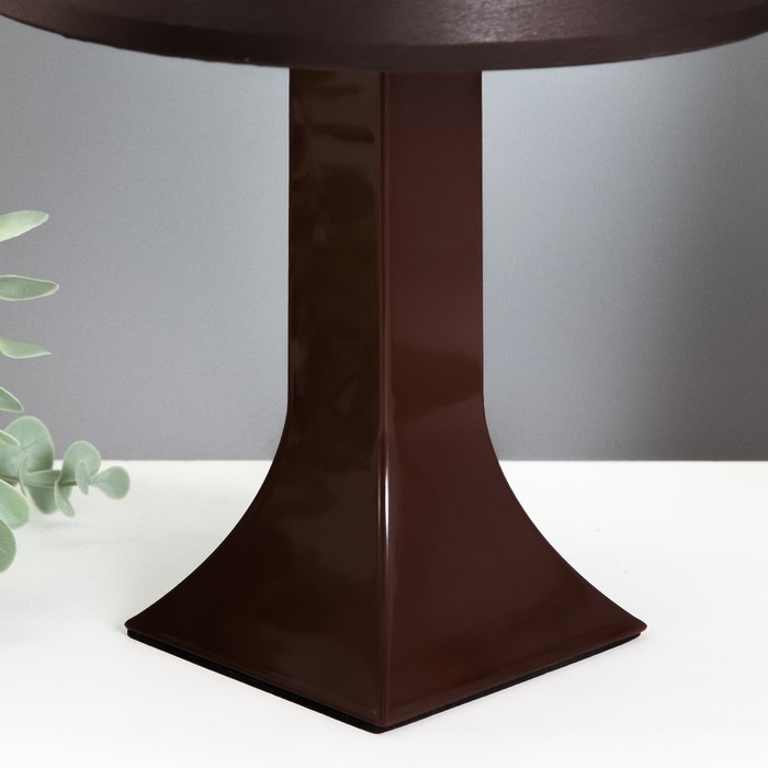 Лампа настольная 62104 1хЕ27 15Вт коричневый d=22 см, h=34,5 см RISALUX