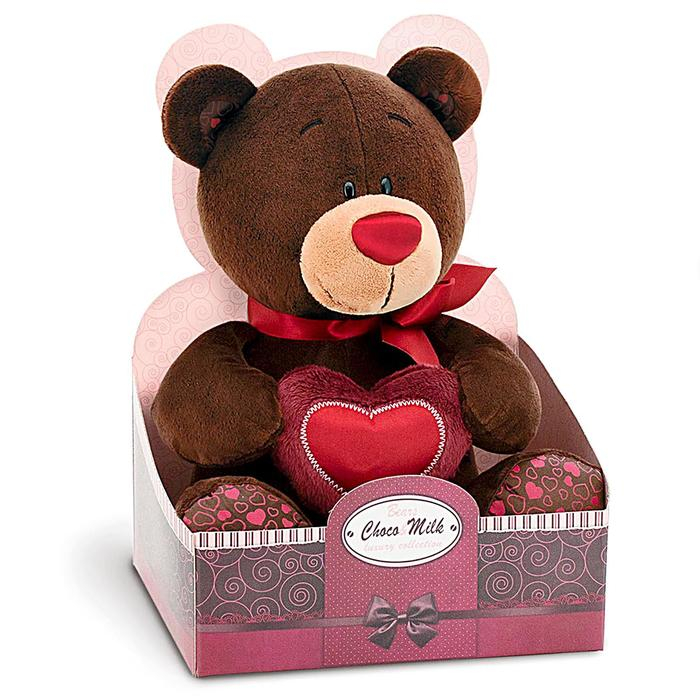 Мягкая игрушка &laquo;Медведь Choco с сердцем&raquo;, 20 см