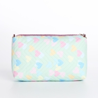 Сумка детская для девочки на молнии, цвет зелёный