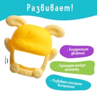 Прорезыватель для зубов детский &laquo;Зайка&raquo;, МИКС