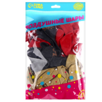 Воздушный шар латексный 12" &laquo;С Днём рождения&raquo; , шляпа, 50 шт.