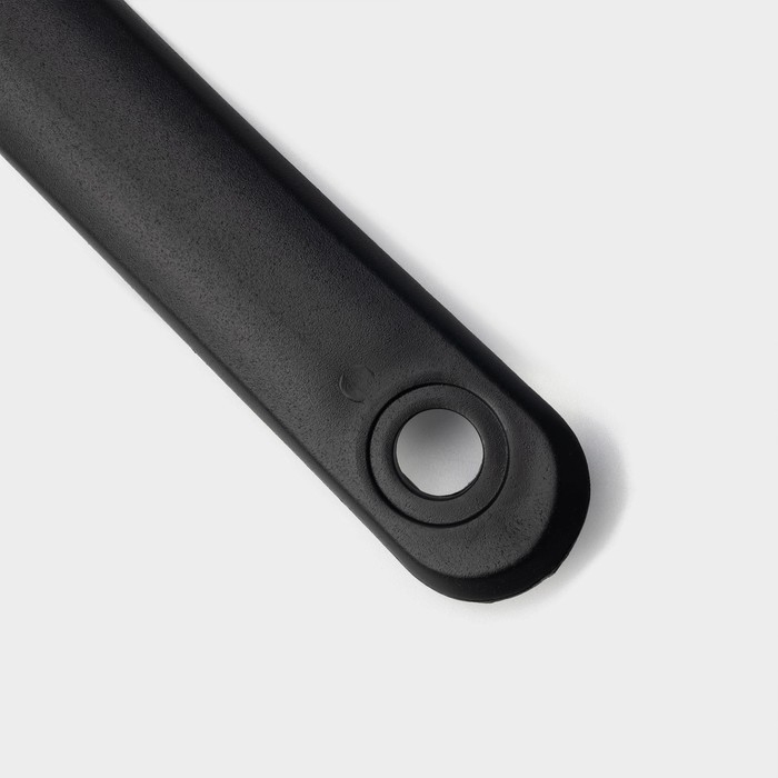 Шумовка Доляна &laquo;Орихалк&raquo;, 32 см, цвет чёрный