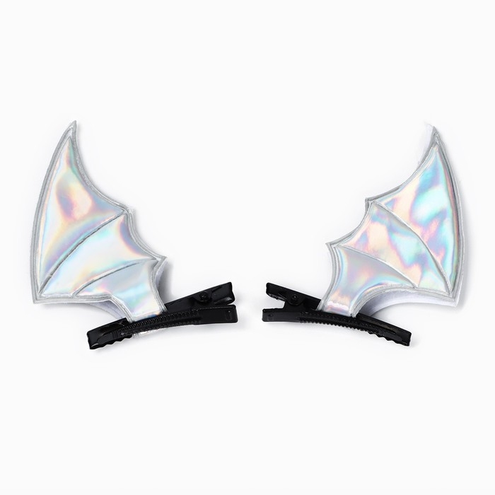 Заколки ушки новогодние &laquo;Волшебная змейка&raquo;, на Новый год, 1 х 5 х 9 см