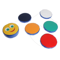 Мат игровой ONLYTOP &laquo;Змейка-шагайка&raquo;, цвет МИКС