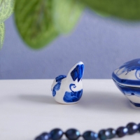 Сувенир &laquo;Синичка&raquo;, малая, 4 см, гжель