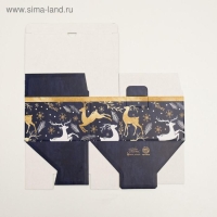 Коробка подарочная новогодняя складная &laquo;Новогоднее волшебство&raquo;, 22 х 15 х 10 см, Новый год