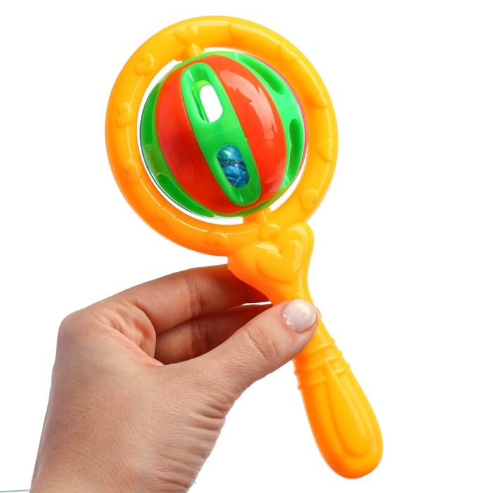 Набор погремушек &laquo;Яркий маракас&raquo;, 2 шт, цвет МИКС