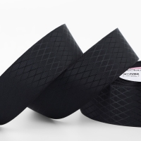 Лента декоративная &laquo;Ромбы&raquo;, 25 мм &times; 9,1 &plusmn; 0,5 м, цвет чёрный