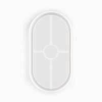 Молд силиконовый универсальный. Формочка для творчества &laquo;Поддон овальный&raquo;, 18 х 19 см