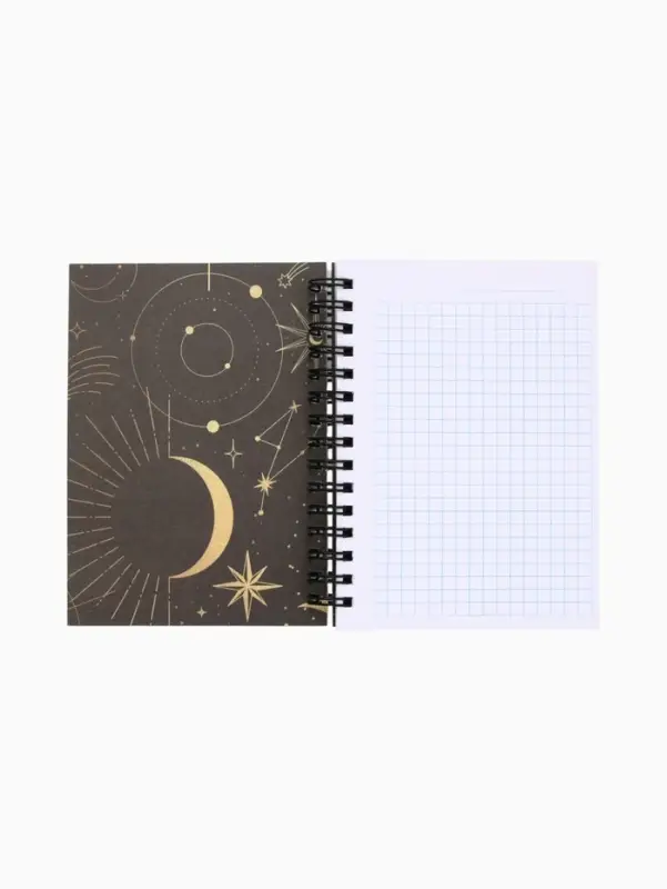 Записная книжка А6, 100 листов, в клетку "Колесо фортуны"