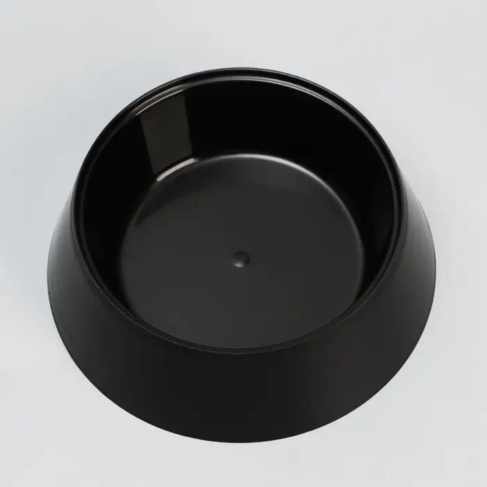 Миска 300 мл, 14,5 х 4,7 см, черный глянец