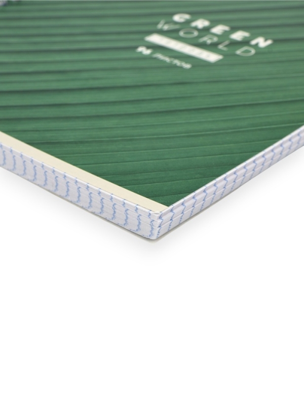 Тетрадь А5, 96 листов на спирали &laquo;Green World&raquo; уф лак