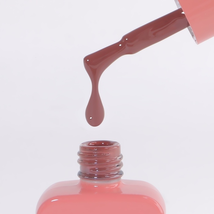 Гель лак для ногтей &laquo;SIMPLE&raquo;, 3-х фазный, 10 мл, LED/UV, цвет коричневый (118)