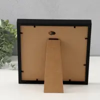 Фоторамка МДФ "Camila" 20х20 см, с паспарту (14х14 см), чёрный