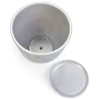 Горшок цветочный с поддоном 7,5 л, керамика "Узор" (М)