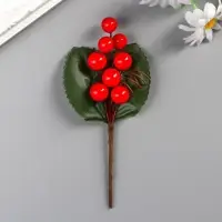 Декор для творчества "Букетик с ягодками" 13,5 см