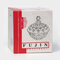 Сахарница стеклянная FUJIN, 510 мл