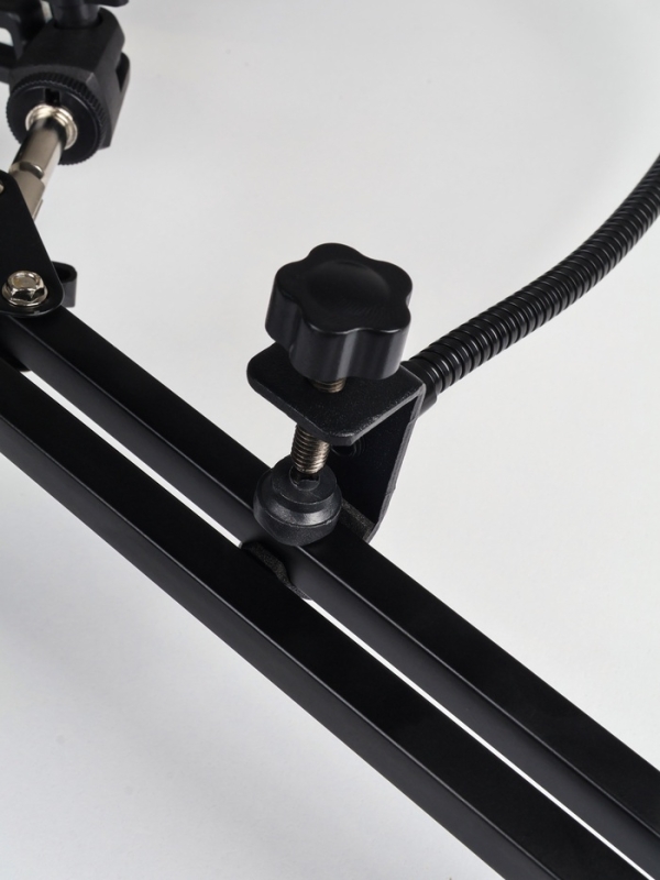 Микрофон конденсаторный Music Life черный: кабель, ветрозащита, стойка