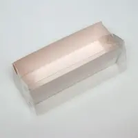 Коробка для макарун, с ложементом, белая 16.5&times;5.5&times;5.5 см