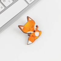 Открытка со значком &laquo;Оберег - антистресс&raquo;, 3,9 х 3,9 см