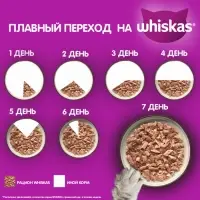 Влажный корм Whiskas Meaty для кошек, лосось, 75 г