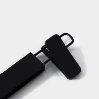 Вешалка для брюк и юбок с зажимами Доляна, 30&times;17 см, цвет чёрный