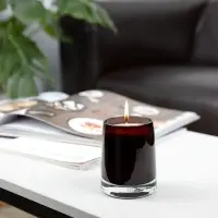 Ароматическая свеча Fragnola, грейпфрут и ветивер, бордовая