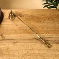 Гаситель для свечей &laquo;Уют&raquo;, 30 +/-1 см, латунь