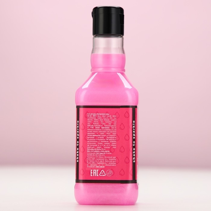 Гель для душа во флаконе виски &laquo;Слезы моих бывших&raquo;, 250 мл, аромат сладкого вермута, Новый Год