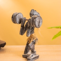 Сувенир &laquo;Аборигены силач&raquo;, 11&times;11&times;18 см, дерево