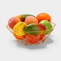 Ваза для фруктов "Геометрия Голд" 25.5*27*10 см, цвет золотой