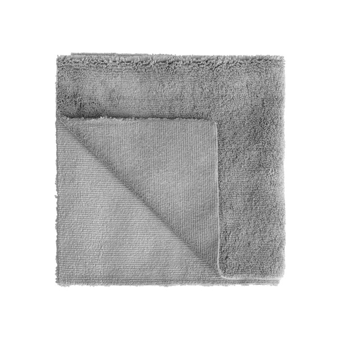 Салфетка из мягкой микрофибры пушистая, полирующая, супервпитывающая 40 х 40 см, 400 г/м&sup2;