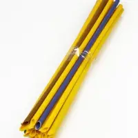 Колышек для подвязки растений, h=60 см, ножка d=1.6 см, пластик, МИКС, Greengo