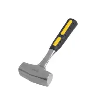 Кувалда ТУНДРА, цельнокованая, квадратный боек, двухкомпонентная рукоятка, 1.5 кг