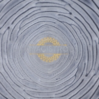 Тарелка обеденная Magistro &laquo;Рифл&raquo;, d=26,7 см, стекло, голубая